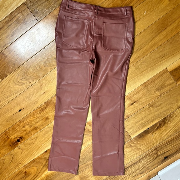 Cute Faux Leather Pants - Size L - Picture 3 of 3